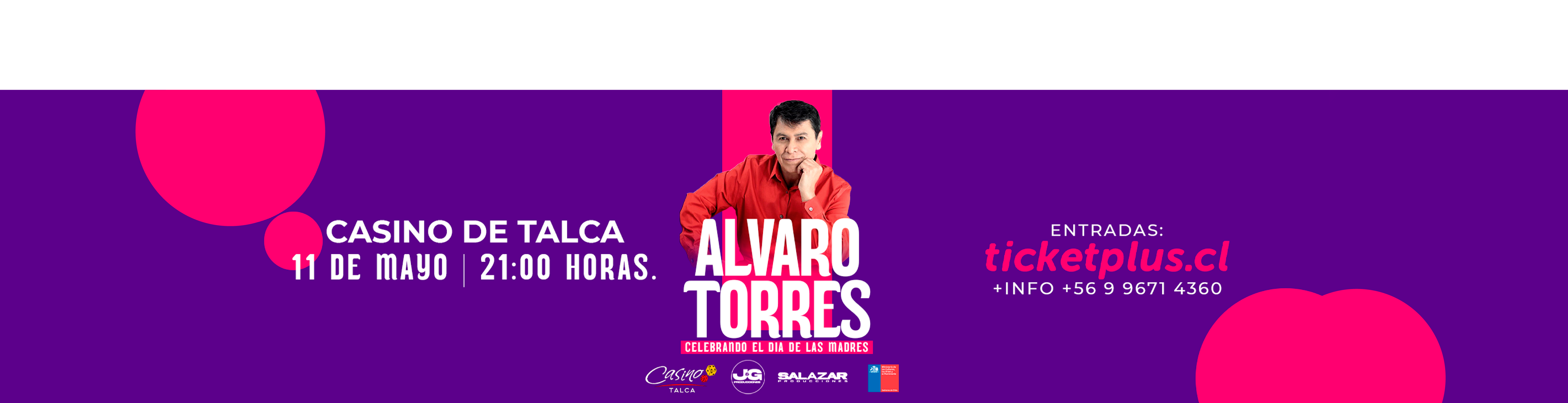 Álvaro Torres en Casino Talca