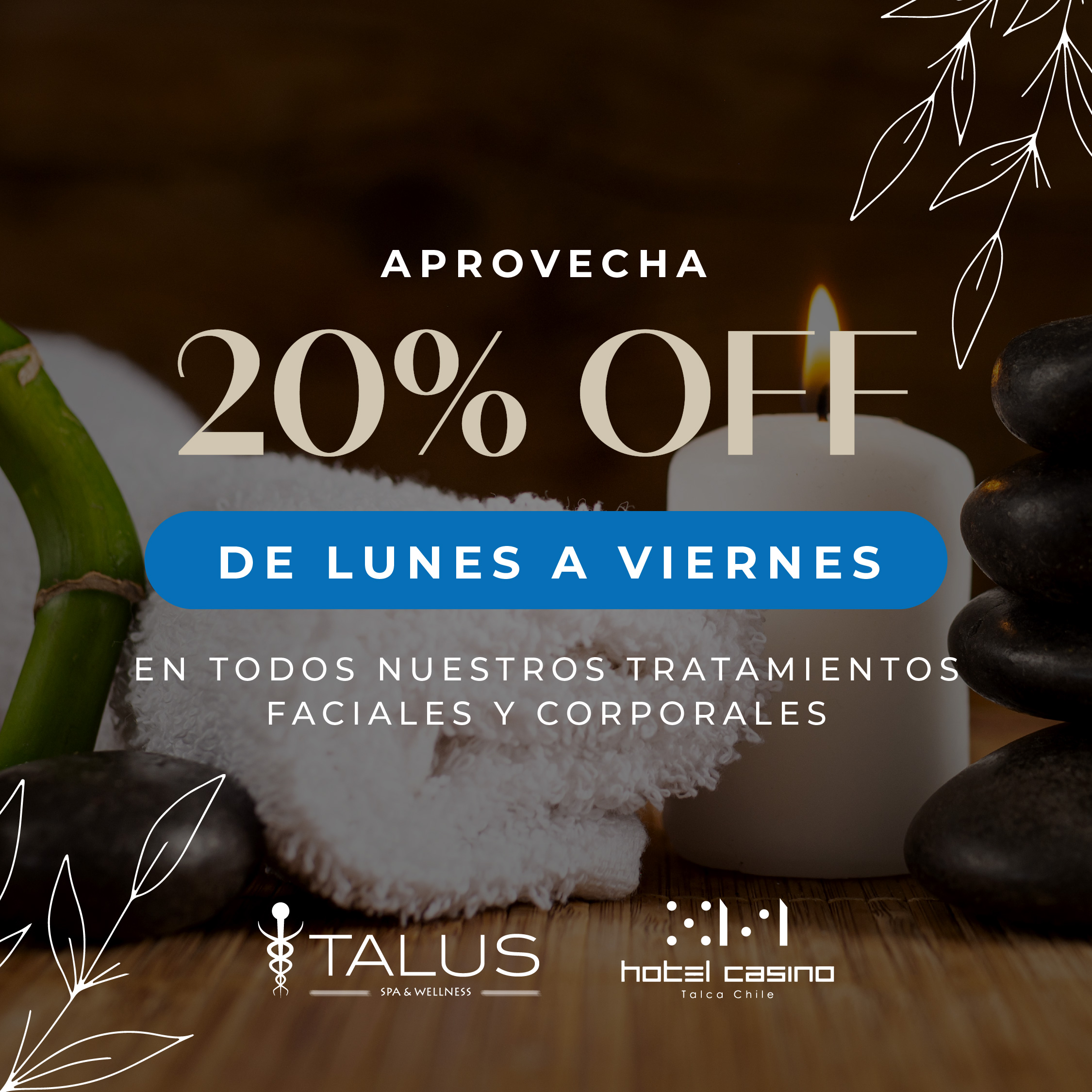 20% OFF Talus HCT_OP1_META Y BANNER 1080x1080
